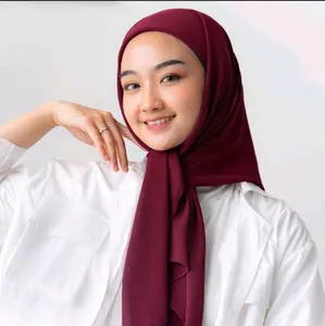 segi tiga inner 1layer bahan ceruty Jilbab segitiga
