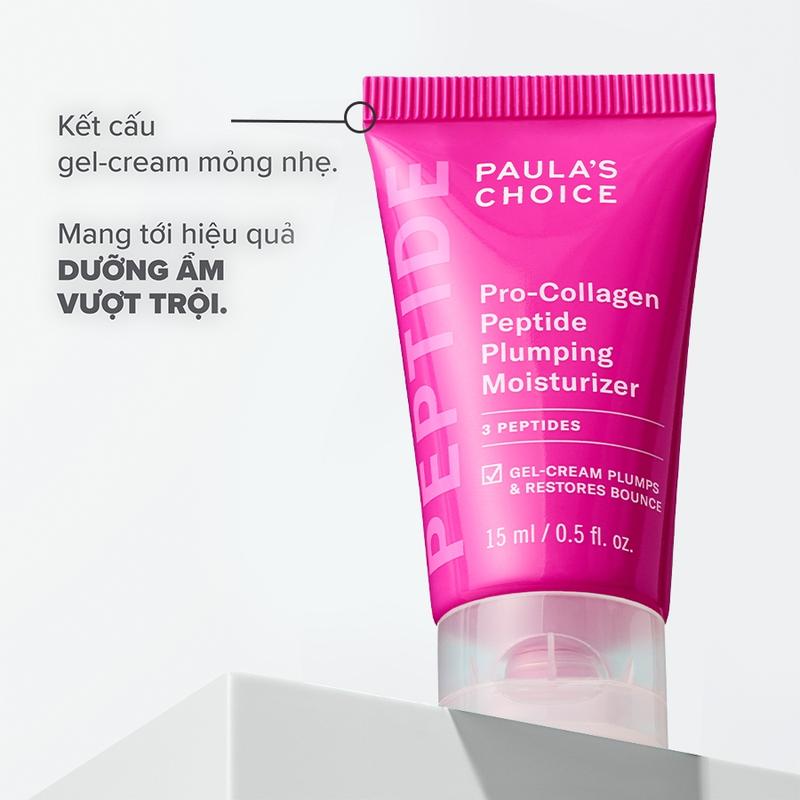 Kem dưỡng ẩm căng mọng và giảm nếp nhăn Paula's Choice Pro-collagen Peptide…