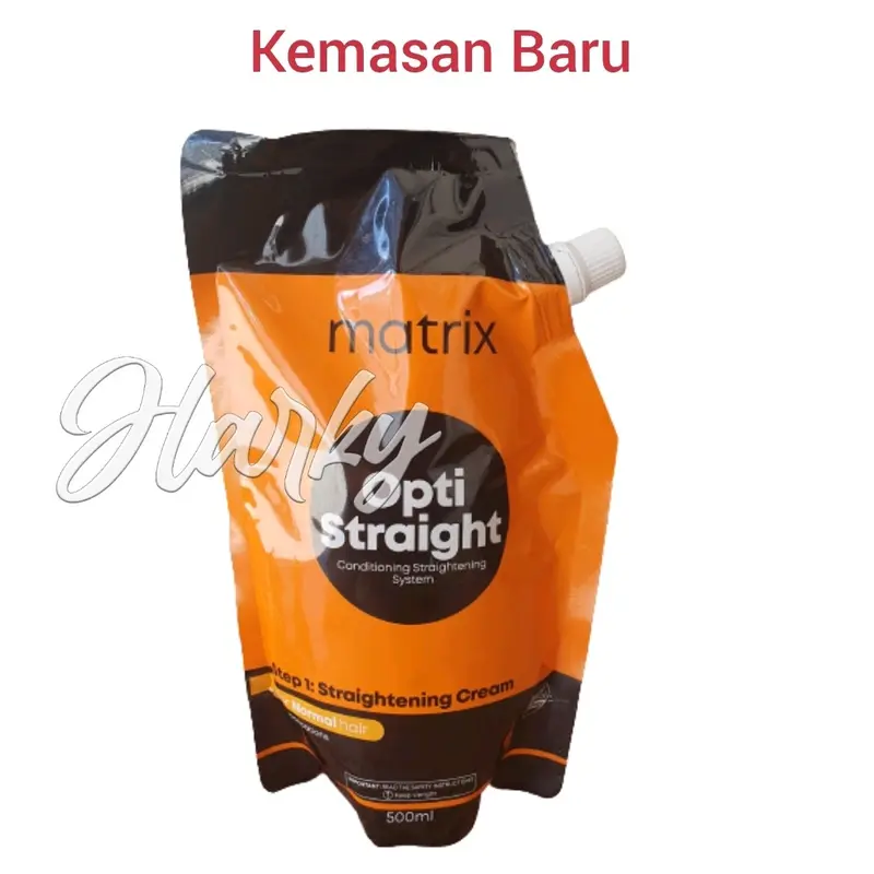 MATRIX OPTI STRAIGHT 500 ml optistraight obat smoothing rambut Step 1 / Step 2 - Tiap Varian Terpisah Meluruskan 1