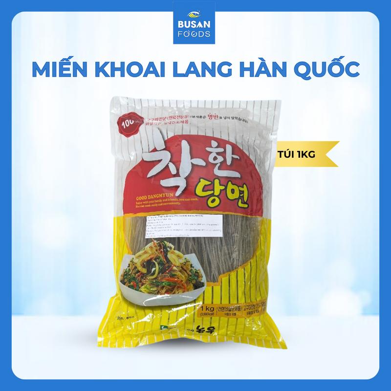 Miến Khô Khoai Lang Hàn Quốc Nongwoo 1Kg - Thực Phẩm Trộn Nước Chấm Mien Tron Han Quoc Miến