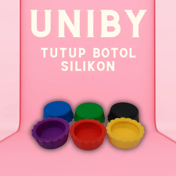 Isi 3 Tutup Botol Kecap Saus Beling Silikon / Reusable Silicone Bottle Cap 0
