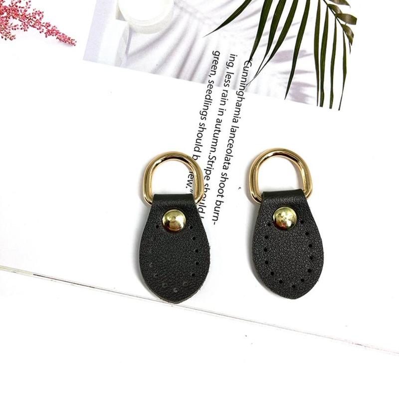 Product Introduction of 6pcs D-ring DIY Handmade Bag Buckle PU Leather Lychee Pattern Handbag Accessories Metal Chain Clasp Buckle Manual 15