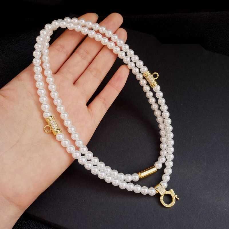 Product Introduction of Thai Buddha Amulet Tangka Pendant Hanging Necklace High End Pearl Three Hanging Quick-release Hooks Chain Lanyard Jewelry Accessories 6