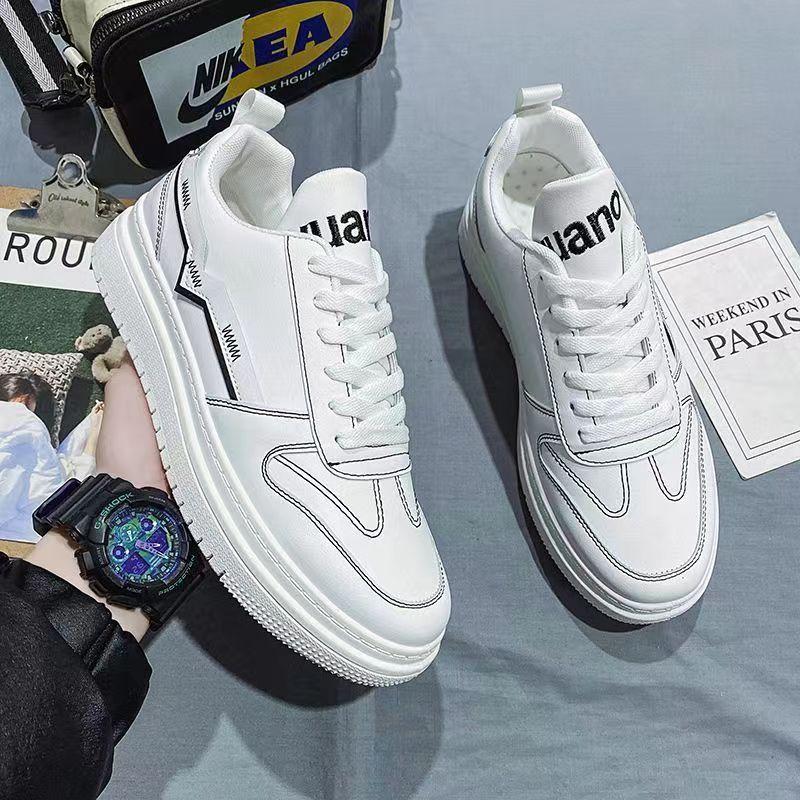 Men's Shoes Autumn 2024 New Soft Sole Odor-resistant Canvas Shoes Men's Casual Sneakers Low-top Wear-resistant Shoes for Students 1