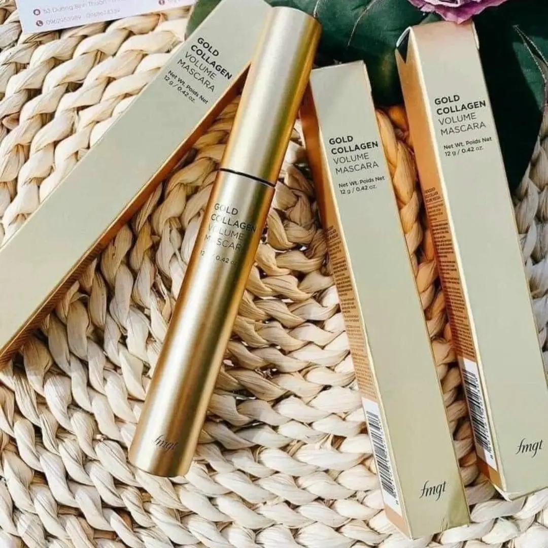 Mascara chuốt mi kiêm dưỡng mi The Face Shop Gold