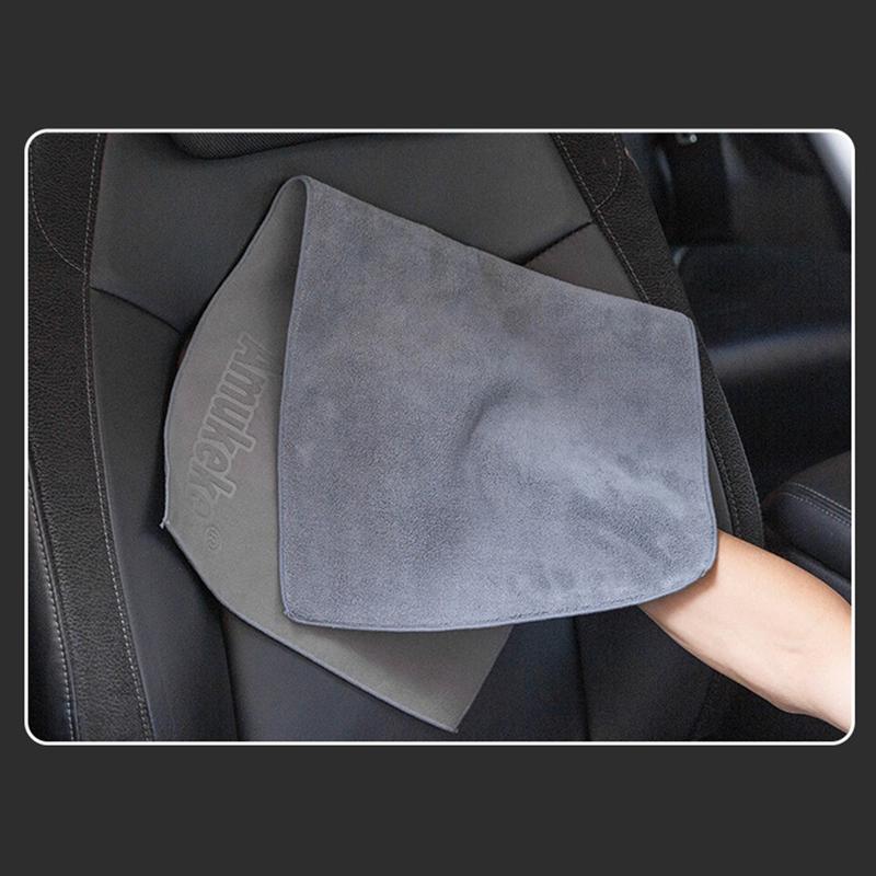 Product Introduction of Khăn làm khô ô tô, da Chamois và lông cừu san hô, vải lau Shammy, thấm hút 21