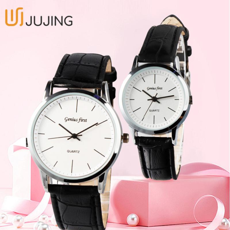Đồng Hồ Cặp Đôi, Không Thấm Nước, Thiết Kế Hợp Xu hướng Giá Cả Phải Chăng, Da Sang Trọng, Dây Đeo Tay Hợp Kim Cao Cấp, Thích Hợp Cho Các Cặp Đôi 2