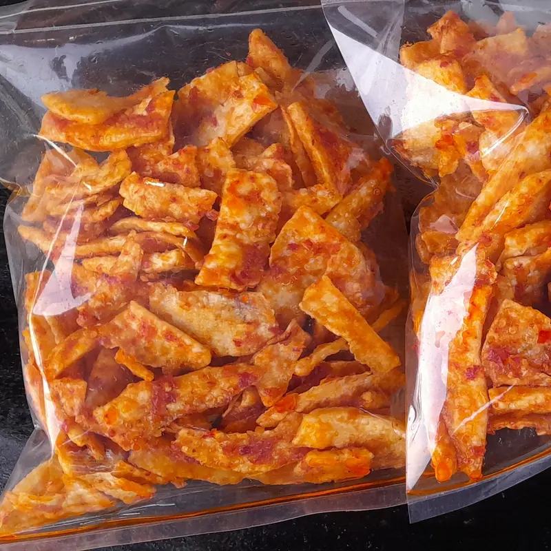 keripik singkong bestak manggleng pedas manis 250gram 1