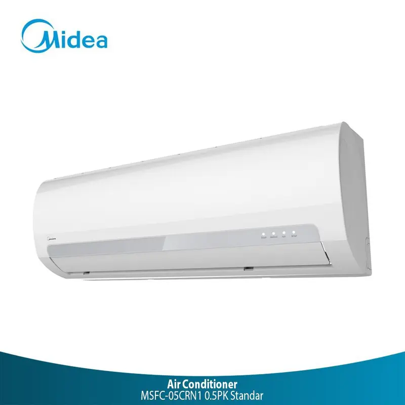 MIDEA - AC standart 1/2 PK MSFC-05CRN2X FREE ONGKIR (JABODETABEK) UNIT + PEMASANGAN 2