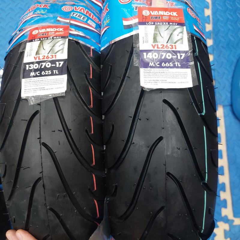 Lốp Độ 130 70-17 và 140 70-17 cho xe EX150 Winer Lốp độ Xe Exciter Winer Hiệu VANLOCK công nghệ Nhật Bản Phụ Kiện Phụ Tùng