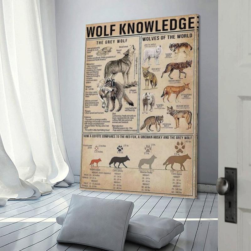 Library Display Wolves 1/5