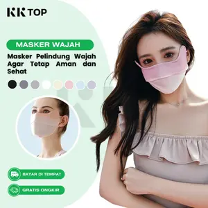 KKTOP Masker Wajah Anti Uv UPF50+ Pelindung Matahari (AK007)