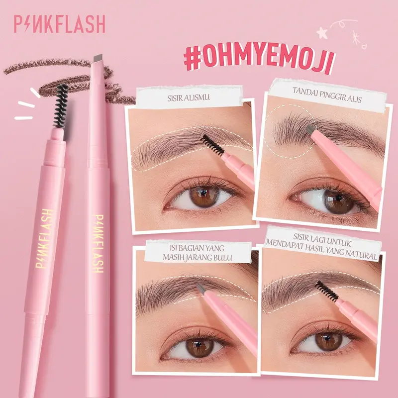 PINKFLASH Waterproof Auto Eyebrow Pencil | PF-E09 5