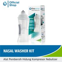 Gambar Elvasense Kit Pembersih Hidung NWK49 dengan Nasal Adaptor Ukuran Small Medium dan Large Made in Italy dari Elvasense Kota Administrasi Jakarta Timur 2 Tokopedia