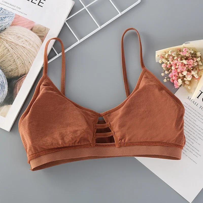 Product Introduction of 1 pcs New Women Cotton Sports Bra Tube Top Crop Female Seamless Underwear Tube Bra Wireless Bralette Lingerie Cropped Bandeau 8