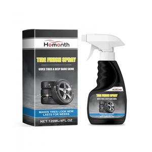Spray Brillo para Neumáticos de Automóvil – Limpieza, Pulido y Protección con Recubrimiento Líquido (120 ml)