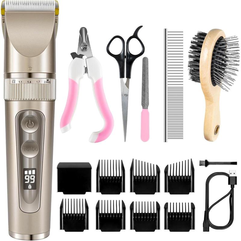 Dog grooming clippers for matted hair best sale