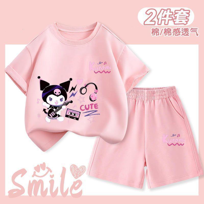 Product Introduction of Bộ Đồ Trẻ Em, Quần Đùi Ngắn Tay Cho Bé Gái, Quần Đùi ngắn Tay Mùa Hè Cho Trẻ Em Clow M, Bộ Hai Mảnh, Quần Đùi Thoáng Khí, Thời Trang, Thích Hợp Cho Năm 2025 13