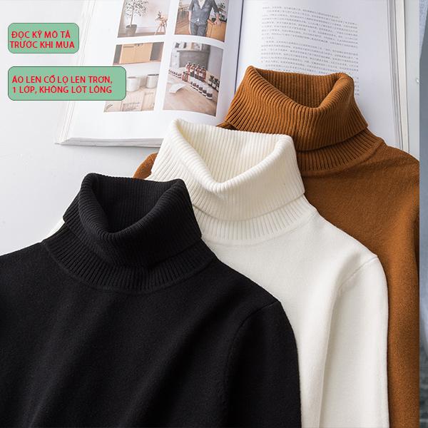 Áo len nam cổ lọ hàn quốc
