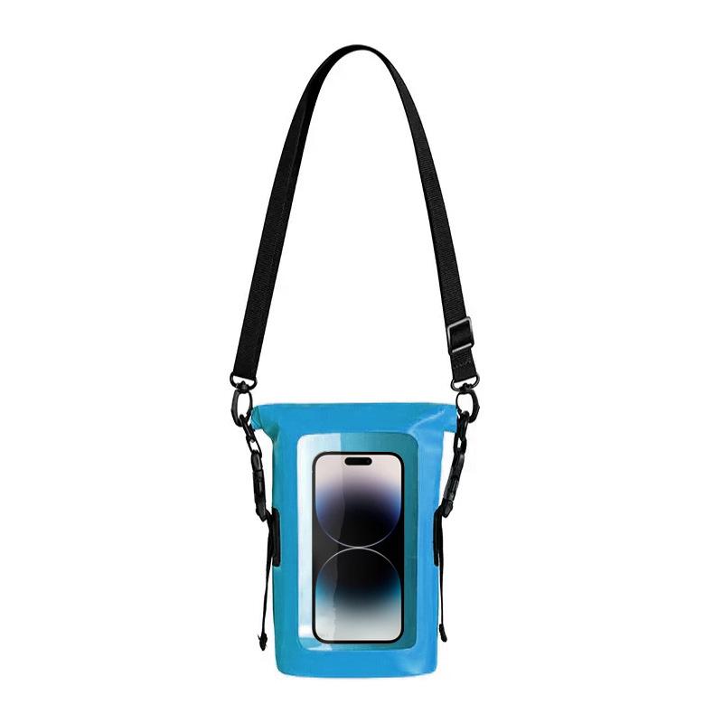Product Introduction of Outdoor mobile phone water-proof shoulder bag waterproof Drybag seaside beach swimming drifting 2L crossbody bag fashion PVC waterproof bag bag 20