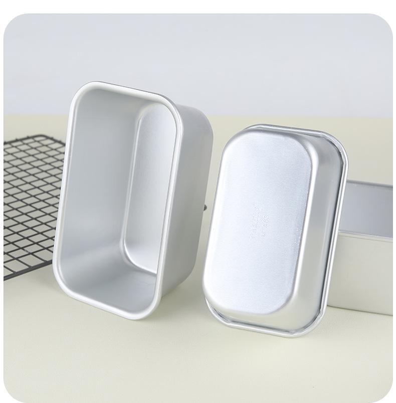Product Introduction of 1Pc Square Box Mold Baking Tool AluminumAloy Non-Stick Bread Cheese Cake Toast PanDlY Kitchen Baking Cake Mold 8