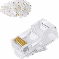 Gambar RJ45 100 Pcs Connector RJ 45 - Putih dari Java Computer Samarinda Kota Samarinda 1 Tokopedia