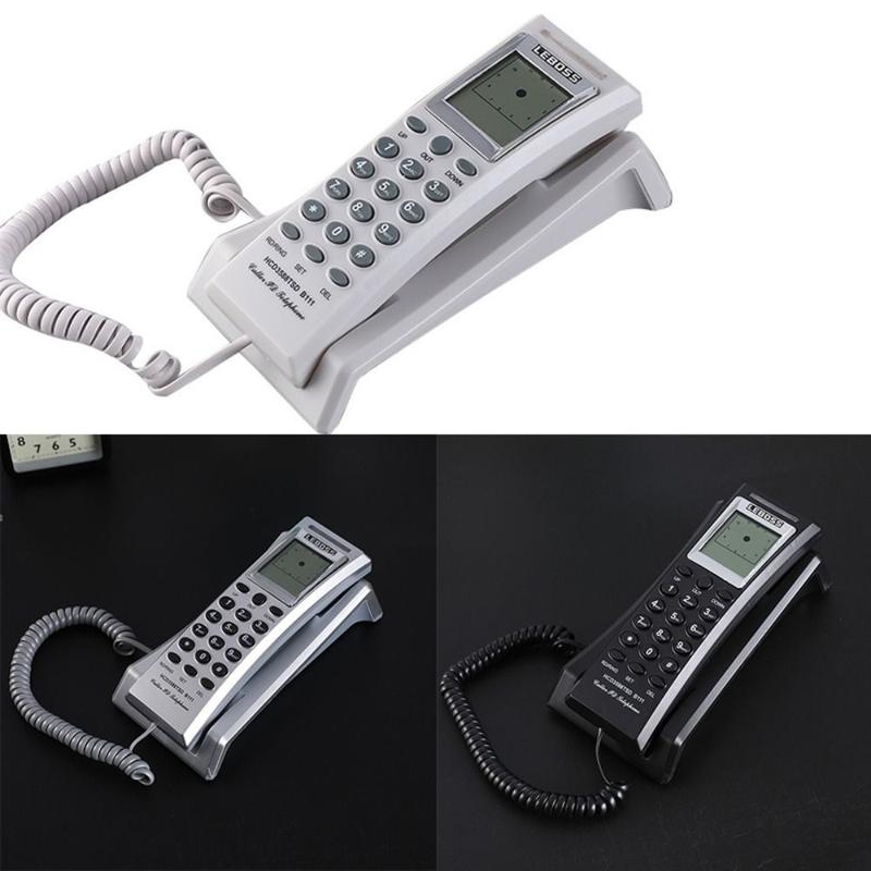 getcool ID người gọi Gắn tường Điện thoại có dây Điện thoại cố định Nhỏ gọn Điện thoại trong nhà Máy tính để bàn Điện thoại KHÁCH SẠN gia đình văn phòng