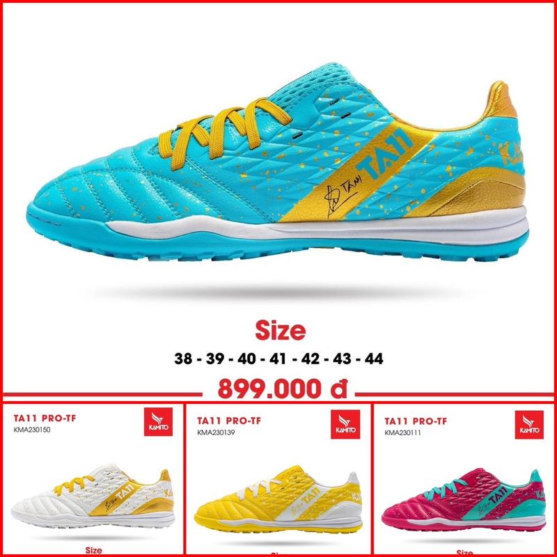 Giày Bóng Đá Kamito TA11 PRO Cổ Chun [ Tặng Tất + Bình Xịt + Túi Rút ] Sport Sneaker Đá Banh Giày Thể Thao