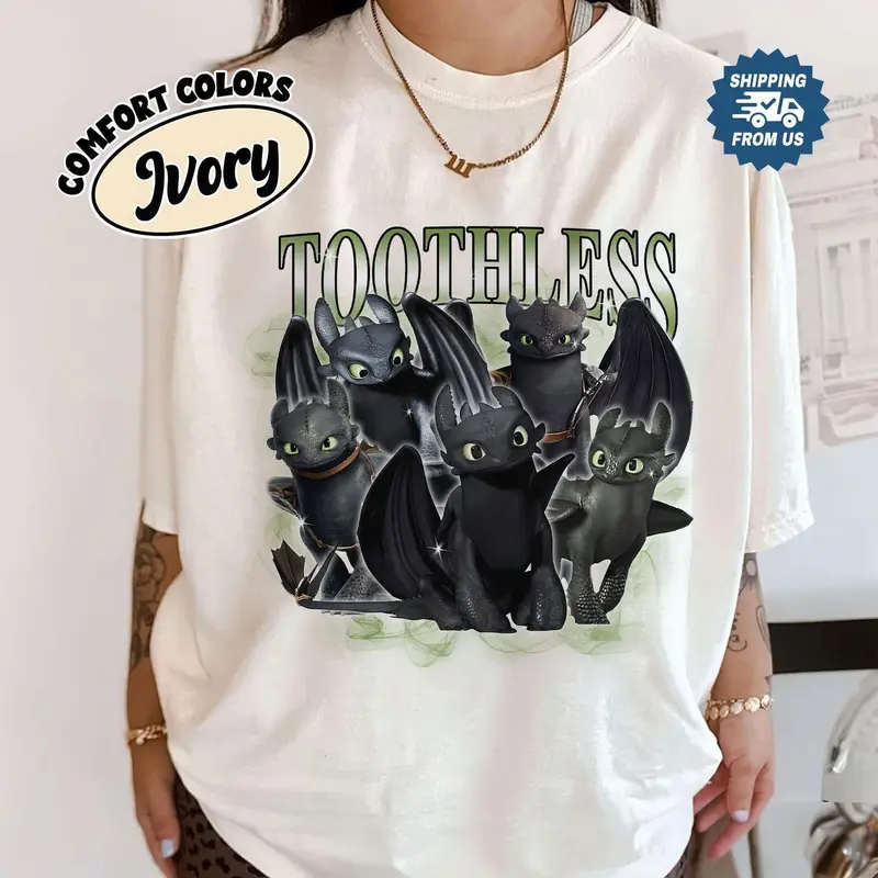 Toothless Tshirt, How To Train Your Dragon Shirt Men, Toothless Live Action Unisex Tee, Night Fury Shirt, Dragon Tee 1