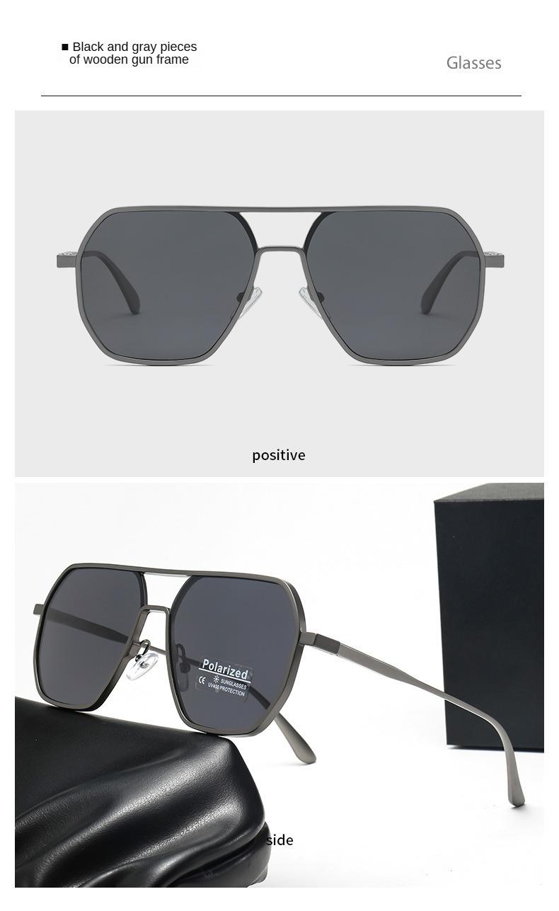 Product Introduction of Men's Day and Night Dual-use Smart Color-changing Polarized Sunglasses Trendy Driving Fishing Special Sunglasses clubmaster  frame  glasses 10