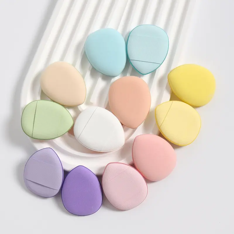 Multi-color Mini Makeup Sponge (12pcs/set), Soft Makeup Puff, Beauty Makeup Tool for Liquid Foundation, Loose Powder, Concealer, Makeup Tool for Blending & Facial Detailing, Cosmetic Product 3