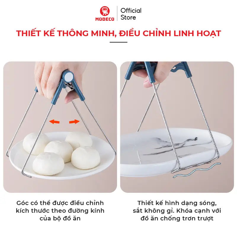 Bộ Dụng Cụ Gắp Bát Đĩa Chống Nóng - Găng Tay Silicon - Miếng Rửa Chén Bát Silicon - 6 Chi Tiết Cực Đa Năng 4