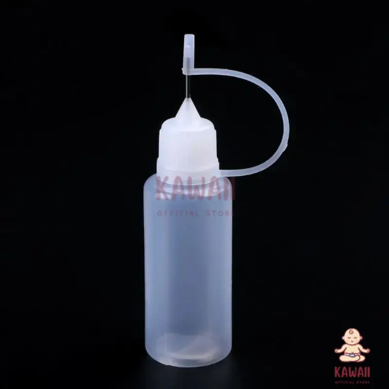 KS Botol Jarum Tetes 10 Ml 30 Ml 50 Ml Tempat Saos Bento Tools Glue Applicator 3
