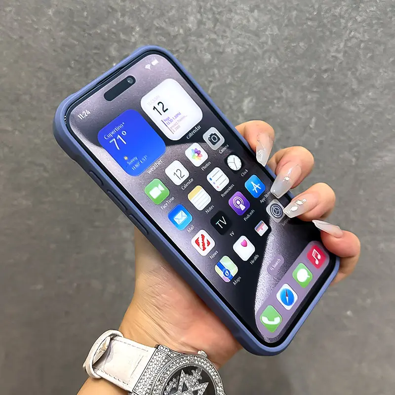 Ốp Điện Thoại Từ Tính Áo Giáp Màu Tương Phản, Thiết Kế Sang Trọng, Tương Thích Với iPhone 16, 15, 14, 13, 12, Pro Max Và 11, Có Giá Đỡ Ống Kính Gấp Gọn, Ốp Lưng Magsafe 1