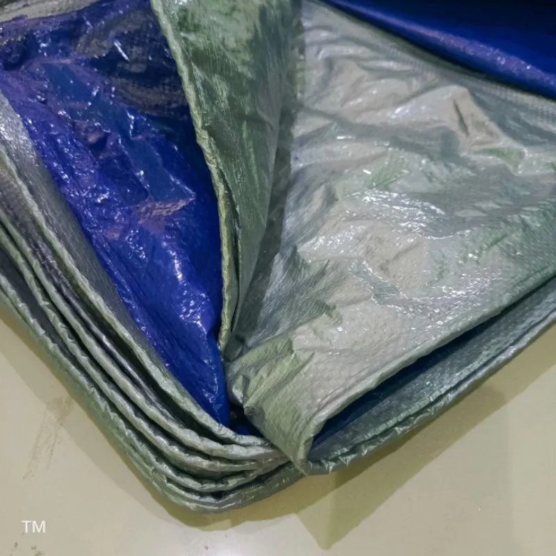 Terpal A3 tipis ukuran 2x2 -2x3 -2x4 -2x5 -2x6- 2x7 meter Plastik terpasang ring mata Tali tahan matahari waterproof 2