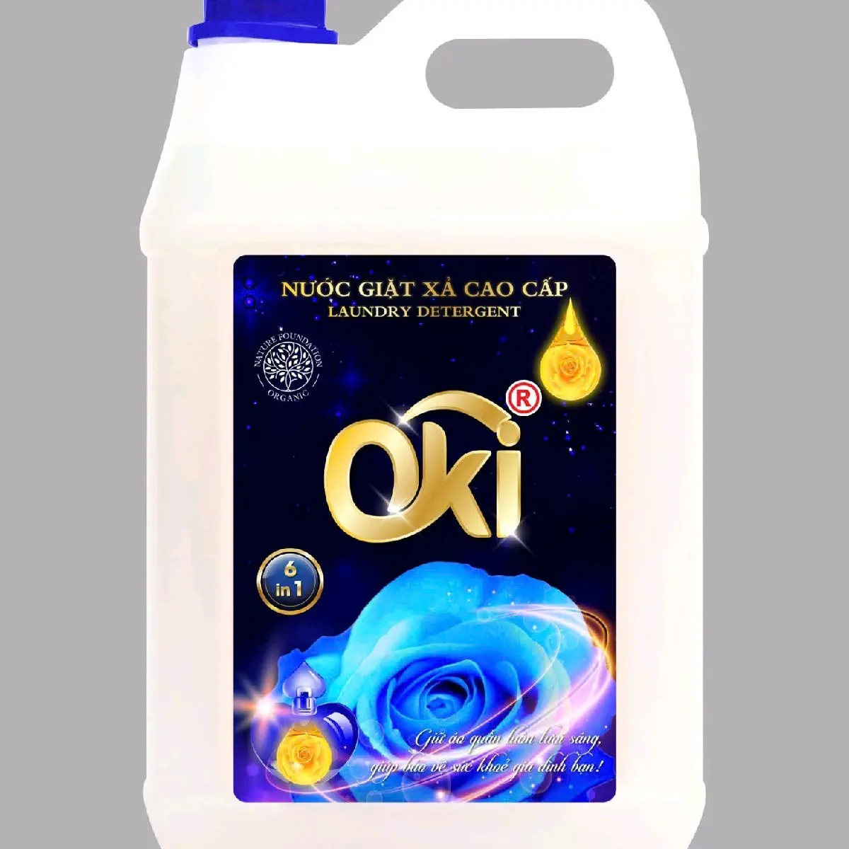 nước giặt cao cấp oki đen