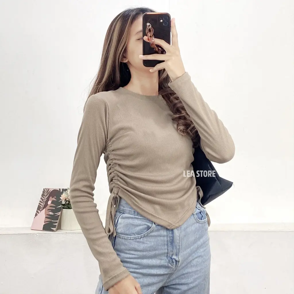 IL - VALEN TOP BLOUSE / BLOUSE KNIT SERUT WANITA / VEST KNIT WANITA
