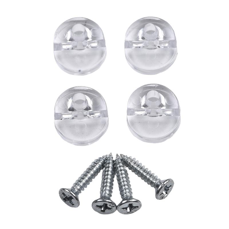 Kẹp Kính, Bộ 4 Cái, Kẹp Gắn Gương Phòng Tắm, Bộ Cố Định Gương Treo Tường Giá Đỡ Giá Đỡ, Giá Đỡ, 4 Vít Cố Định 7