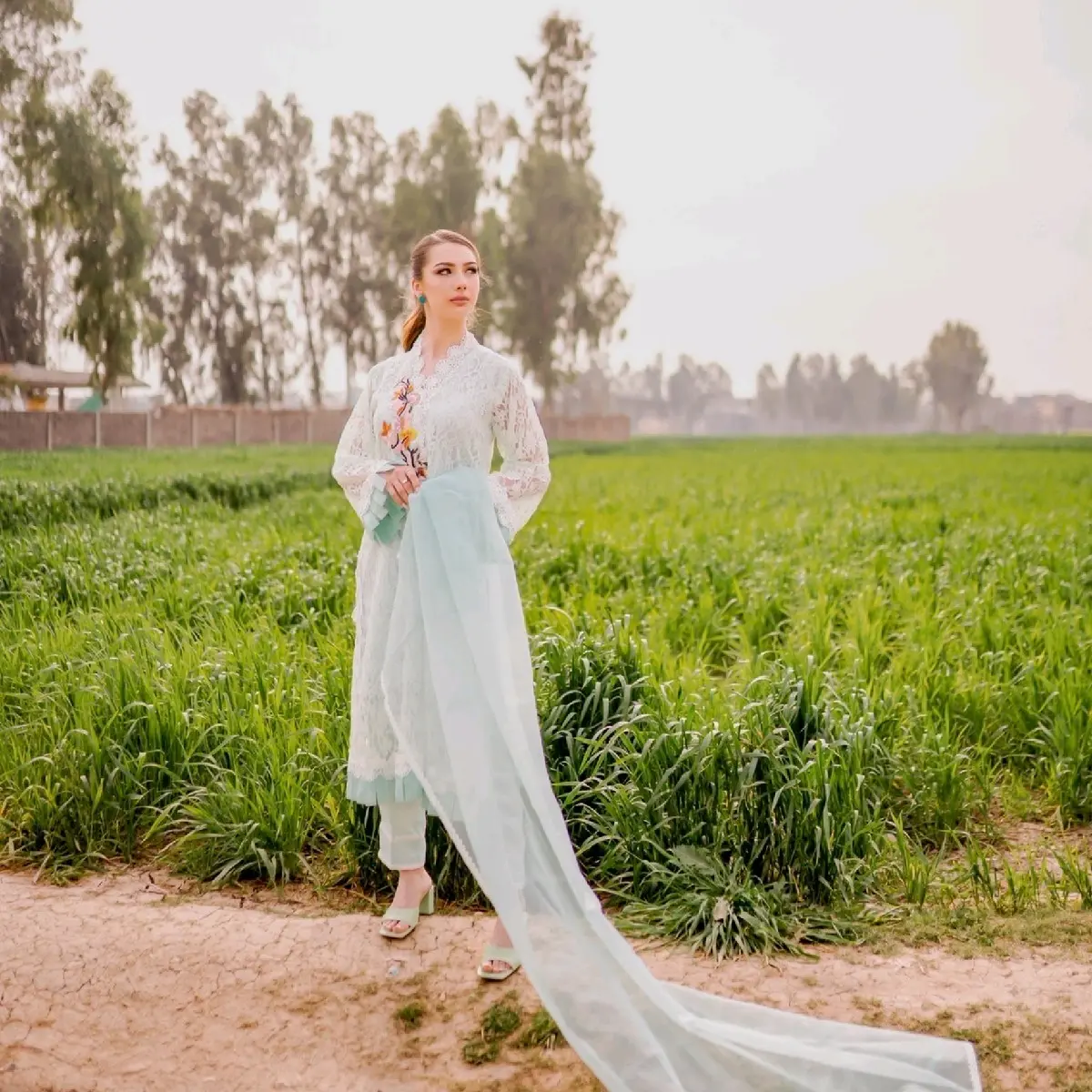 Celeste V-Neck Raniya.H Roshini