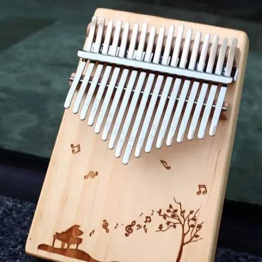 Đàn Kalimba Zami 17 Phím Âm Thanh Vang Tặng Sách Hướng Dẫn, Đầy đủ phụ kiện, Đàn kalimba giá rẻ 3