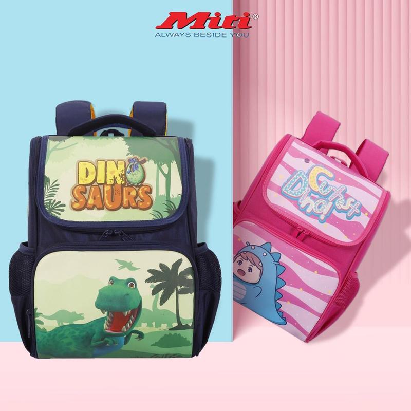 Balo cho bé CHỐNG GÙ MiTi balo lớp 1 dành cho bé trai và bé gái C11072M