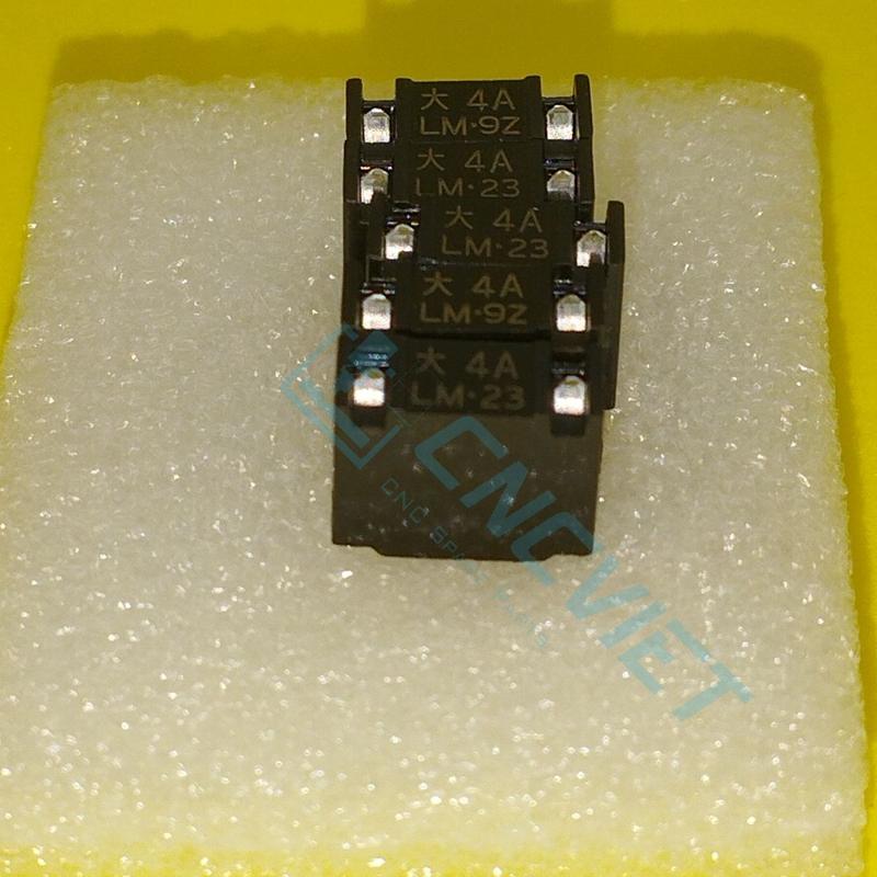 Cầu chì Daito LM A60L-0001-0290 LM03 LM05 LM10 LM13 LM16 LM20 LM32 LM40 LM50 k/c chân 5.08mm cho máy CNC 7