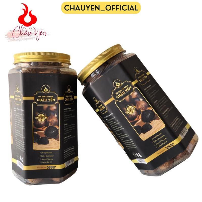 TỎI ĐEN CÔ ĐƠN CHÂU YÊN 500G (Hộp vip)-LEN MEN TỰ NHIÊN THEO CÔNG NGHỆ NHẬT BẢN-KHÔNG CHẤT BẢO QUẢN-TỐT CHO HUYẾT ÁP, HỆ TIM MẠCH- bổ than canxi hữu coixuong chamlon xơ ginkgo bilobao