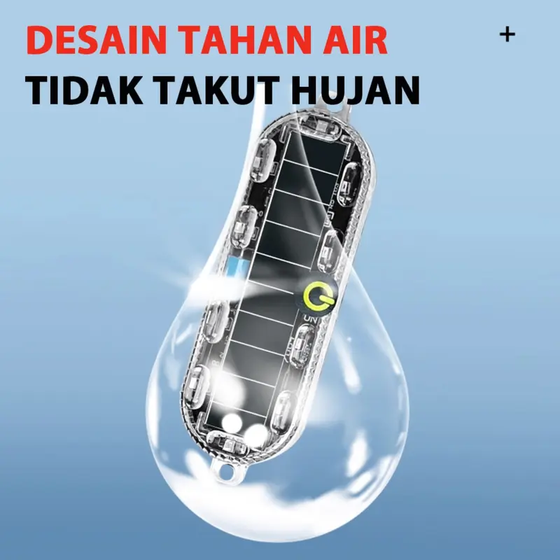 Lampu Strobo Motor Mobil Truk dan Bus Tenaga Surya LED Kedip RGB - Aksesoris Penerangan Kendaraan untuk Efek Cahaya Keren dan Hemat Energi Car 8