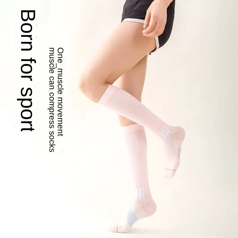 Vớ Nén, Để Hỗ Trợ Cơ Bắp, Vớ Yoga Dài, Vớ Áp Lực Thể Dục Và Thể Thao, Vớ Dây Nhảy, Vớ Chống Trượt Pilates 4