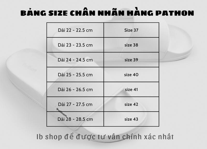 Product Introduction of (TẶNG NƯỚC HOA) Dép Nam Quai Ngang Slipper Pathon Đúc Nguyên Khối Fullbox (chọn màu ĐEN/XÁM) SD163KNH 0