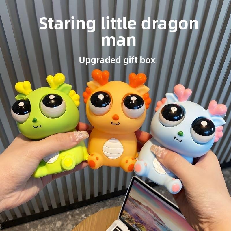  Đồ Chơi Bóp Bẻ Cười Mắt Rồng Cùng Phong Cách TikTok Giảm Căng Thẳng Dụng Cụ Hữu Ích Thích Hợp Cho Trẻ Em Giảm Căng Thẳng Đồ Chơi Xả Stress Thiết Kế Hình Gấu Trúc Có Sẵn Để Dropshipping 