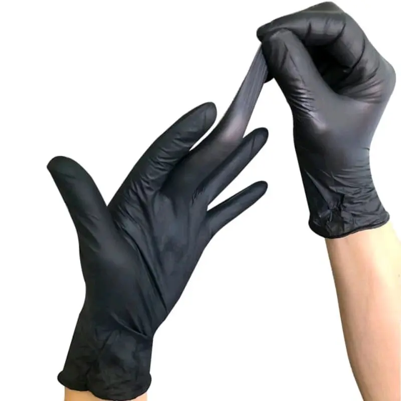 Sarung tangan Karet Hitam //Putih 4