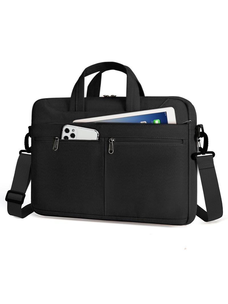Product Introduction of Casual Solid Color Laptop Briefcase, Suitable for 15.6 Inch Laptop, Waterproof Laptop Bag, Laptop Bag for Men, Business Laptop Bag 0