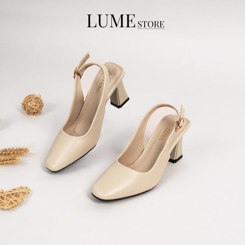 SỤC VUÔNG QUAI HẬU, Đế Cao 5cm và 7cm Da PU Cao Cấp, Đế Cao Su Non Chống Trơn Trượt, Đêm Lót Cực Êm Chân, Chuẩn Size Nữ DéP Shoes GiàY caogót giàybệt hởgót guốcbệt guốc Sandal 7phan